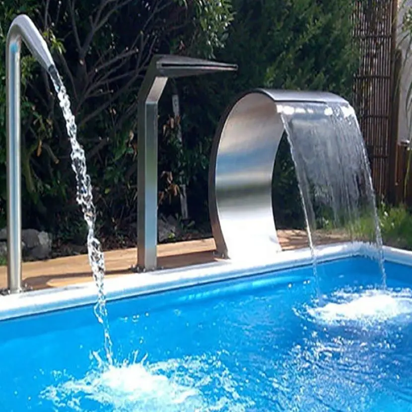 Garden pump water curtain Decorative stainless steel make water curtain