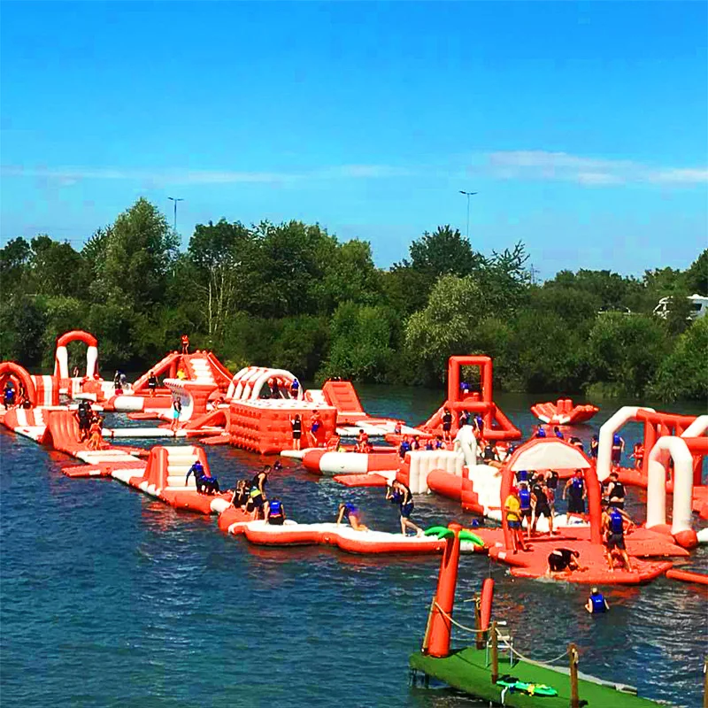 Новинка, надувной аквапарк, надувные водные игры, надувной аквапарк для моря