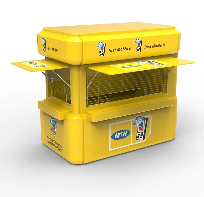 Уличный съемный киоск из стекловолокна для уличных магазинов