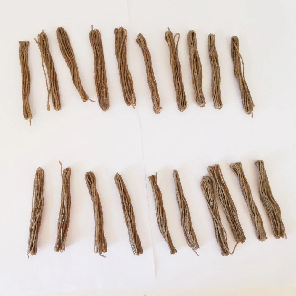 Фитиль для конопли 1 футов мм в связке вощеный пеньковый шпагат пеньковая струна