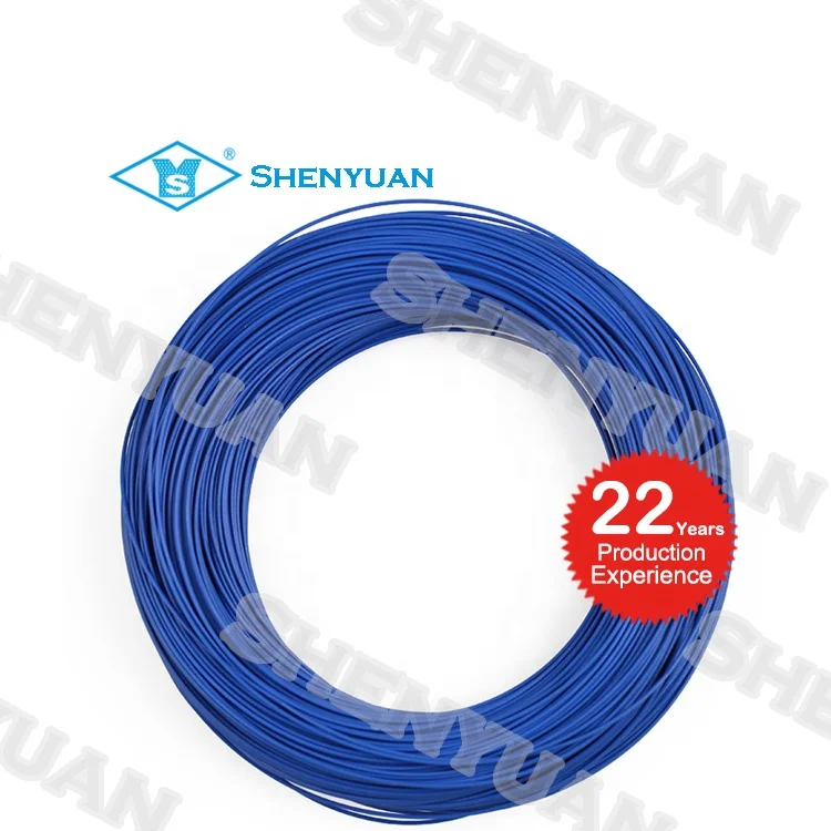 PTFE Insulated Stranded Nickel Plated Copper Wire UL1570 Heat Resistant Electrical Cable for Home Appliances and Electronics