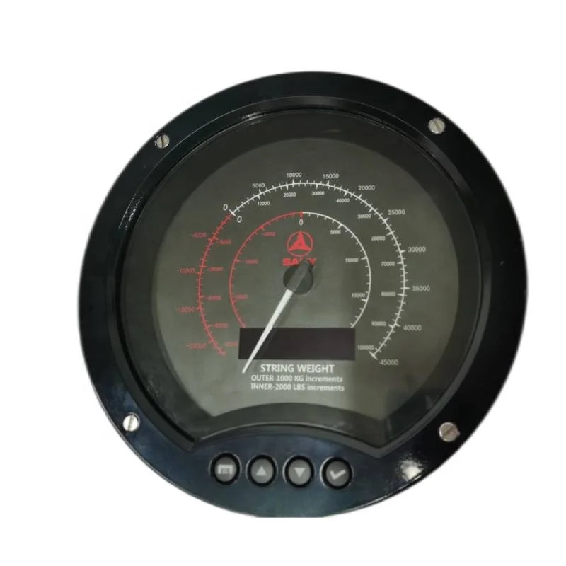 ZG 8.5 inches Electronic Coiled Tubing Weight Indicator and pressure gauge,Workover Rig Indicator