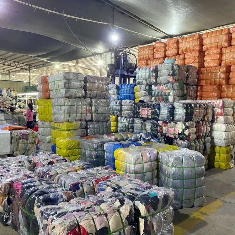 10kg 20kg 25kg Fabric Cutting Pieces Wiping Rags 10kg Cotton Waste Rags Clothing trapo de algodon trapos para limpieza