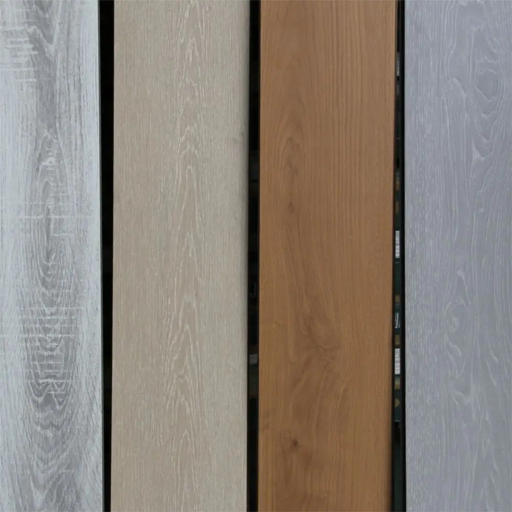 Smooth Wood Laminate Flooring Cheap Building Material-MDF HDF 7mm 8mm 10mm 12mm