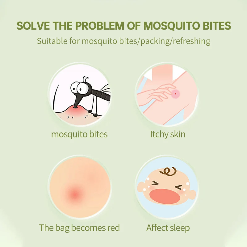 Insect Bite Relief Soothing Cream Travel Portable Anti-Mosquito Lithospermum Erythrorhizon Repairing Ointment