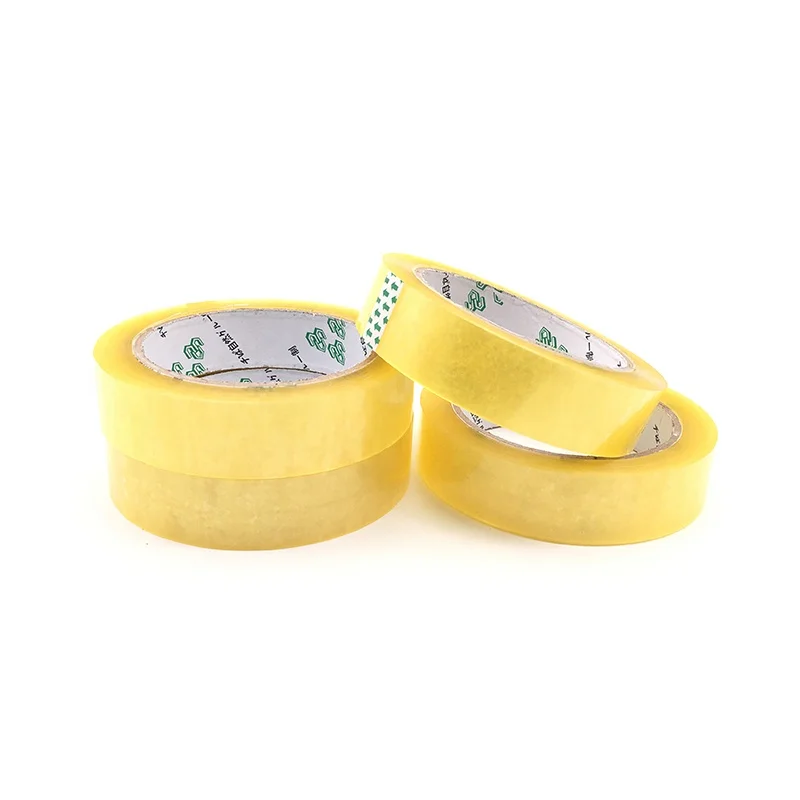 Water Acrylic Based Bopp Box Packing Tape Waterproof Carton Packing Polyester Transparent Waterproof Double Sided Tape 100 Rolls