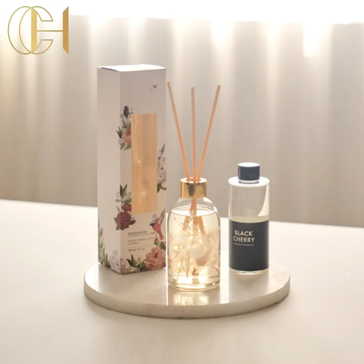 C&H Independent Design Essential oil Air freshener Perfume Colorful Reed Diffuser