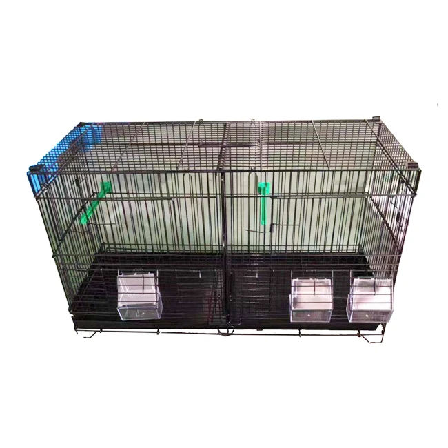 
Durable Foldable Metal Square Bird Aviary Parrot Cage For Sale 