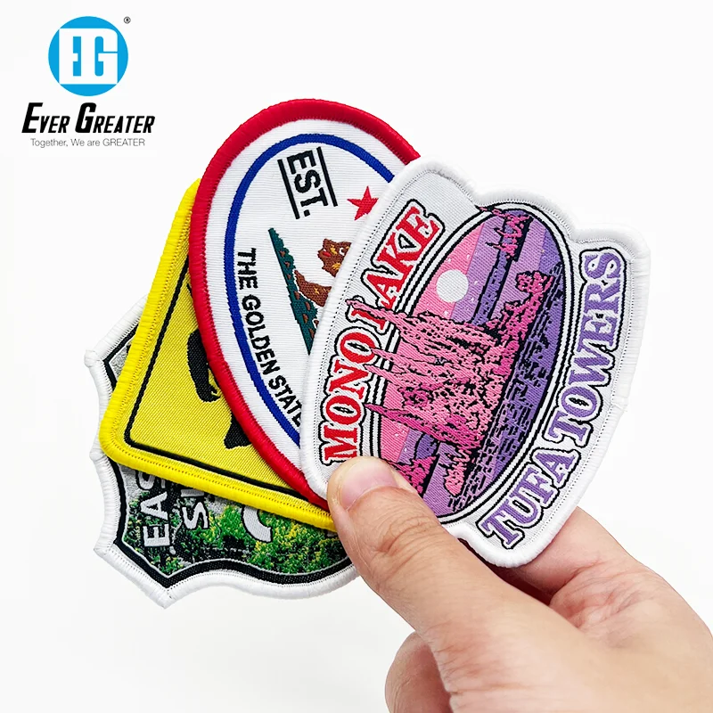 High Quality Gift Exclusive Custom Waterproof Embroidery Patches for Clothing