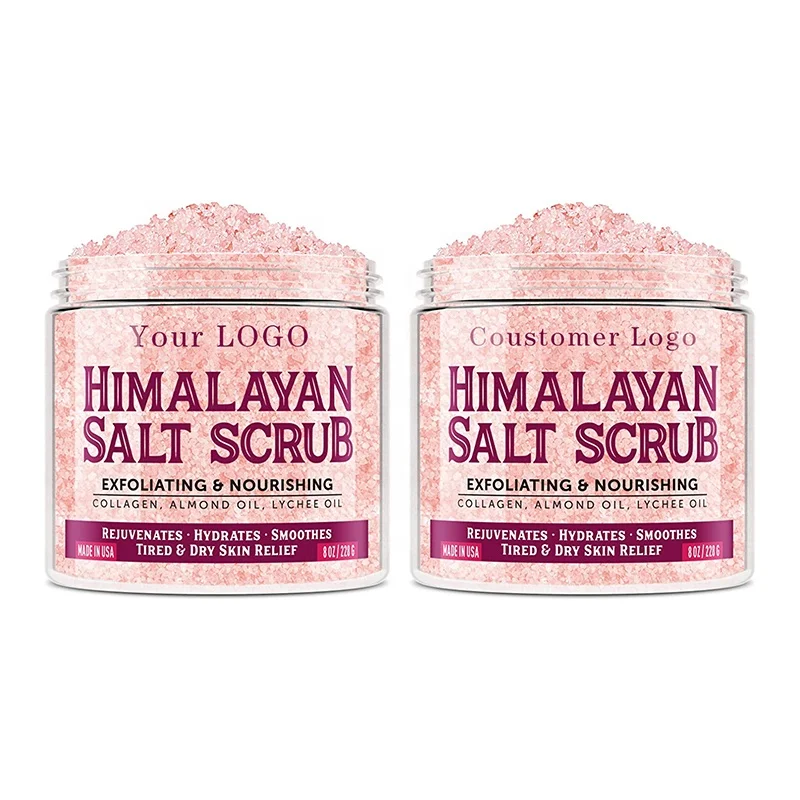 2021 amazon hand foot face dropship baths and skin facial private label whitening body scrub