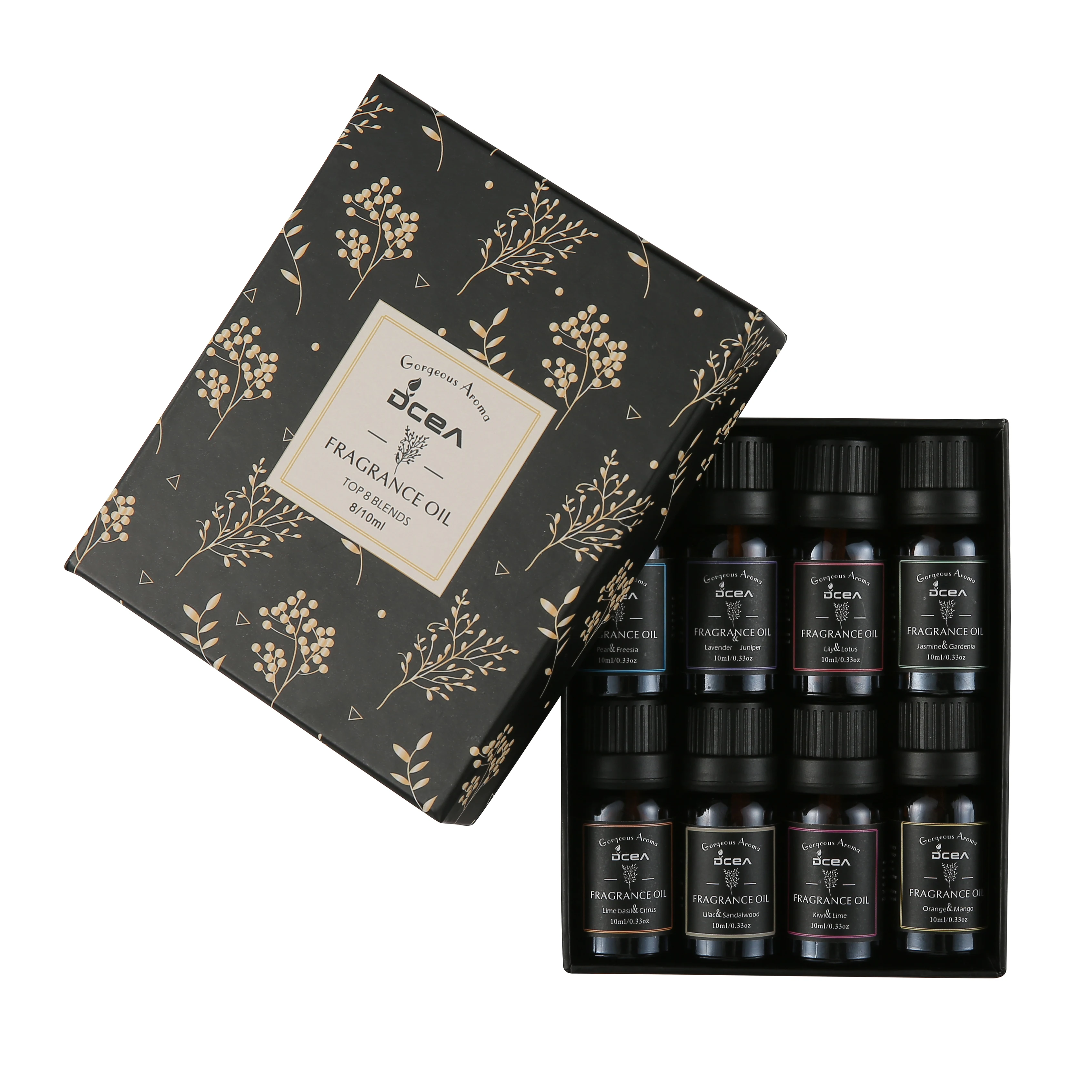 High Quality Chinese Oil 100% Pure Natural  Essential Oil set