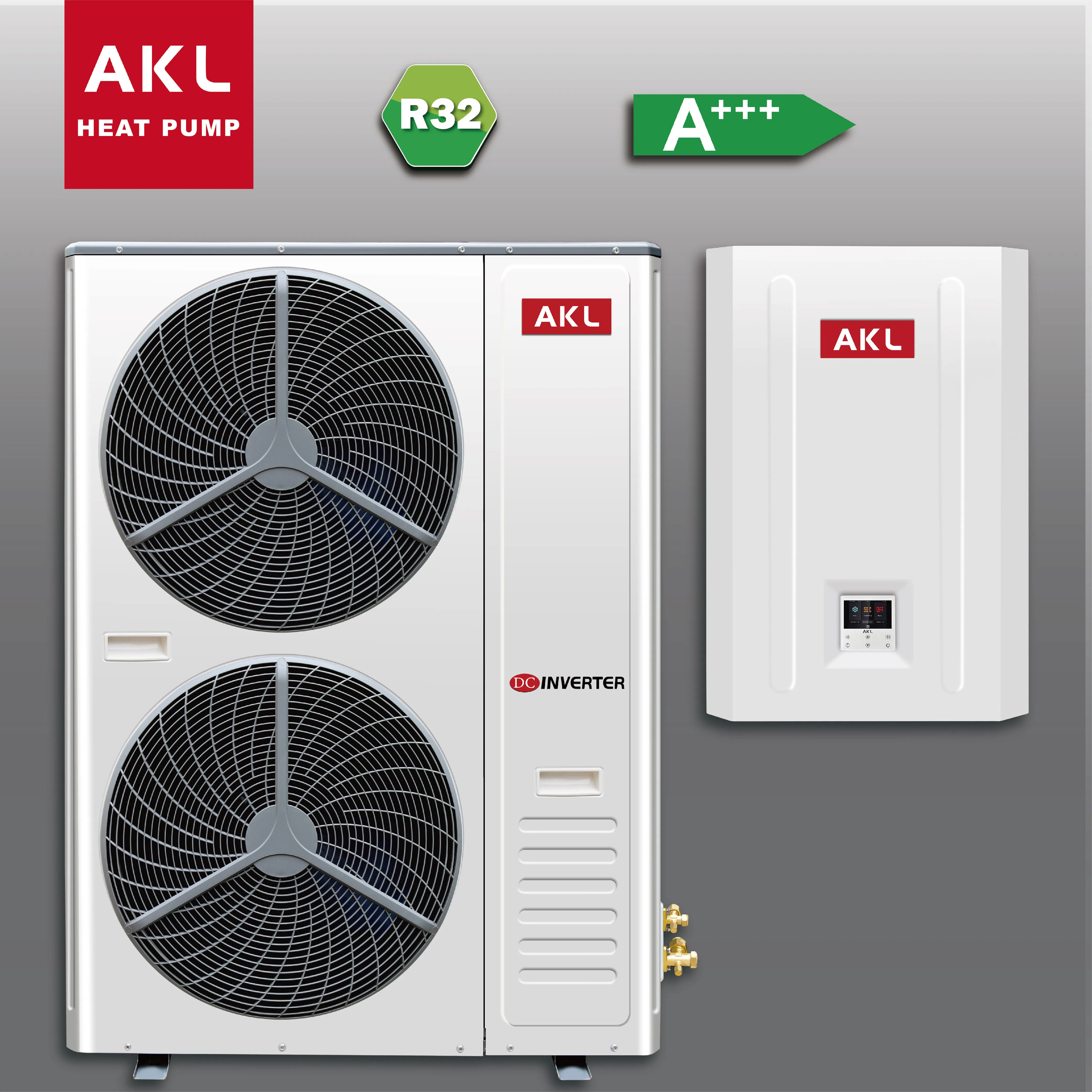 Europe air to water heat pump 8ke 10ke 15kw 18kw 25kw 30kw split DC inverter air/water heat pump heating cooling