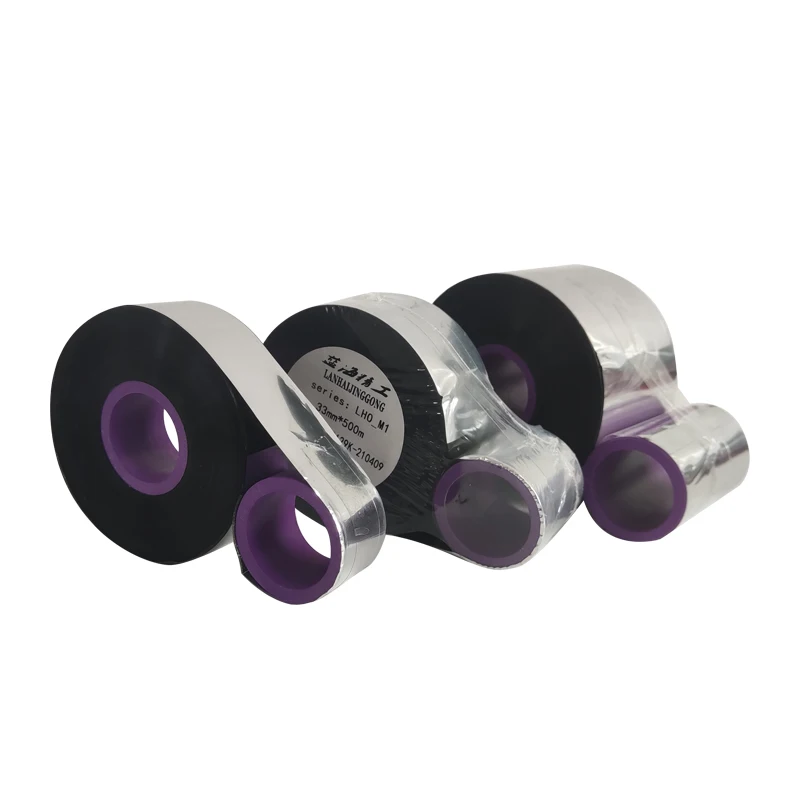 High Quality TTO Ribbon Near Edge Date Coding Wax/Resin Thermal Transfer Ribbon For Inkjet Printer