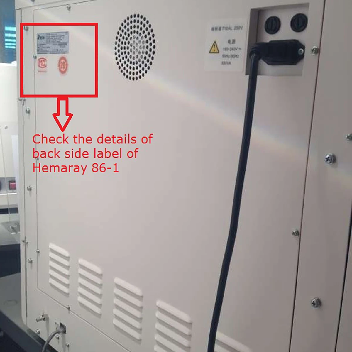 Rayto Hemaray 86 Hematology Analyzer Clinical Analytical Instruments for Laboratory Use