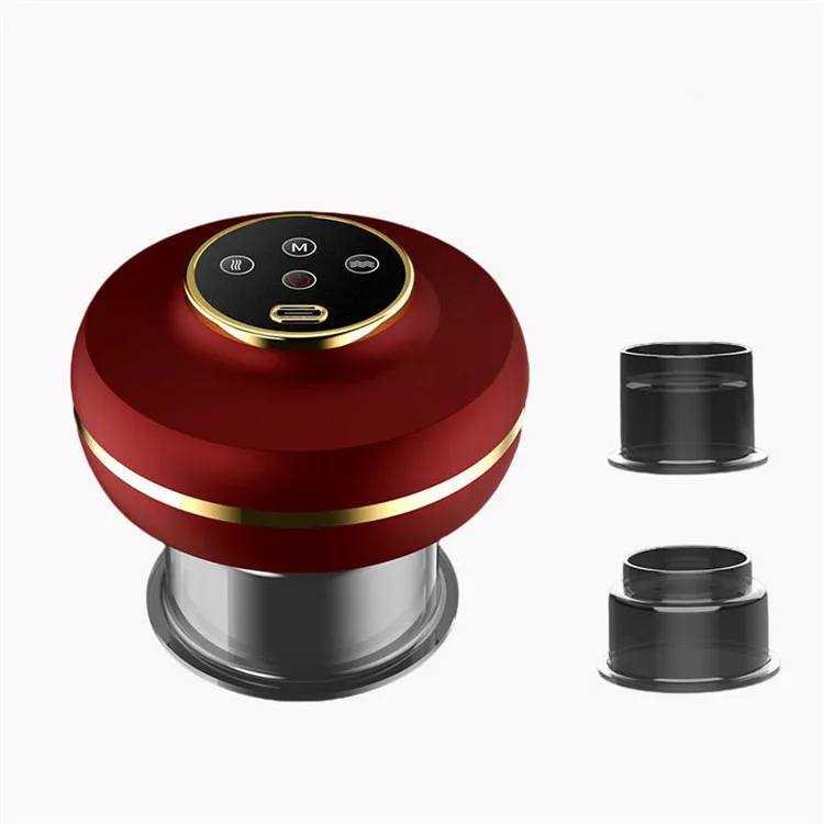 Smart Dynamic Dual Cupping Therapy Set Cellulite Massager Vacuum Therapy Machine With Infrared Heating