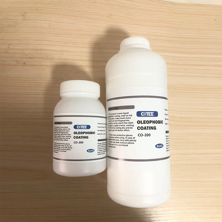 oleophobic coating liquid phone fabric for all brand screen iphone ipad polishing grinding machine consumables
