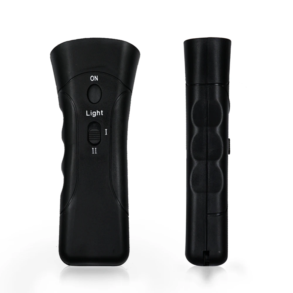 Уличный Ультразвуковой Отпугиватель собак прекращает агрессивные атаки животных со светодиодным фонариком устройство для дрессировки против лая