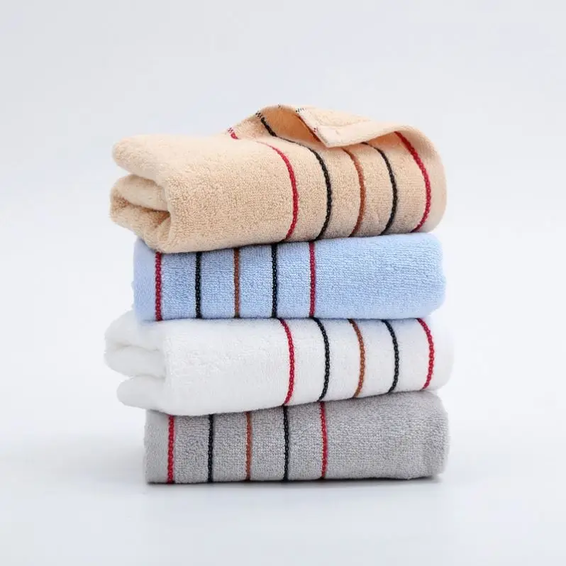 Бесплатная доставка товары для дома полотенца банные 100% хлопчатобумажное полотенце из чистого хлопка с водопроводным рисунком