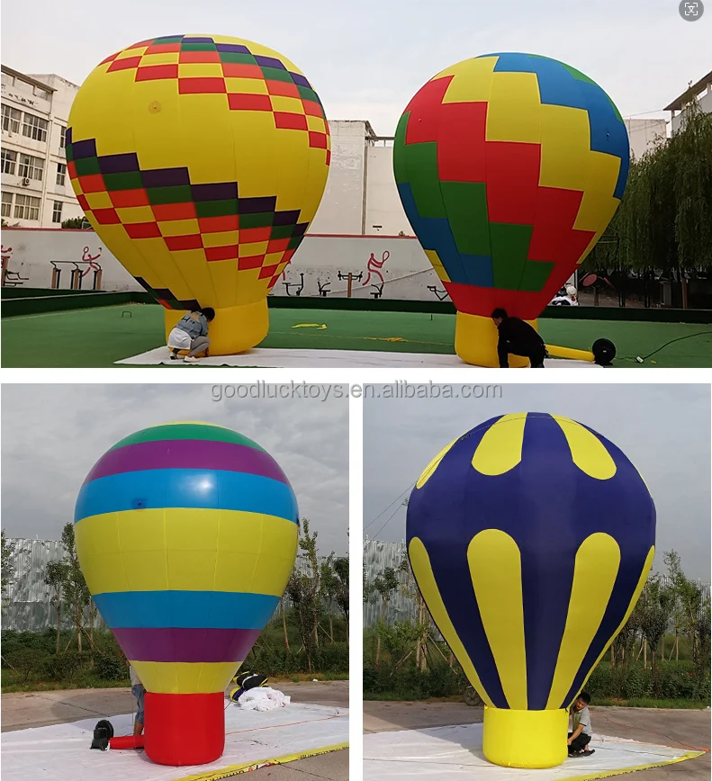 Giant hot air balloons outdoor event decorative  Customized Brand company promotion advertising inflatable balloon for sale