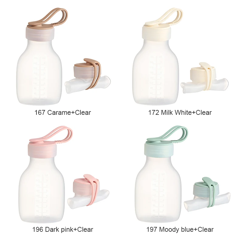 Kean Factory Custom Food Grade Safe BPA Free Reusable Leak Proof Zipper Seal Silicone Breast Milk Storage Bags