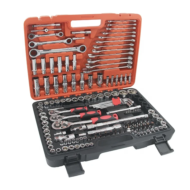 150 pcs socket wrench set tool kit for car repair