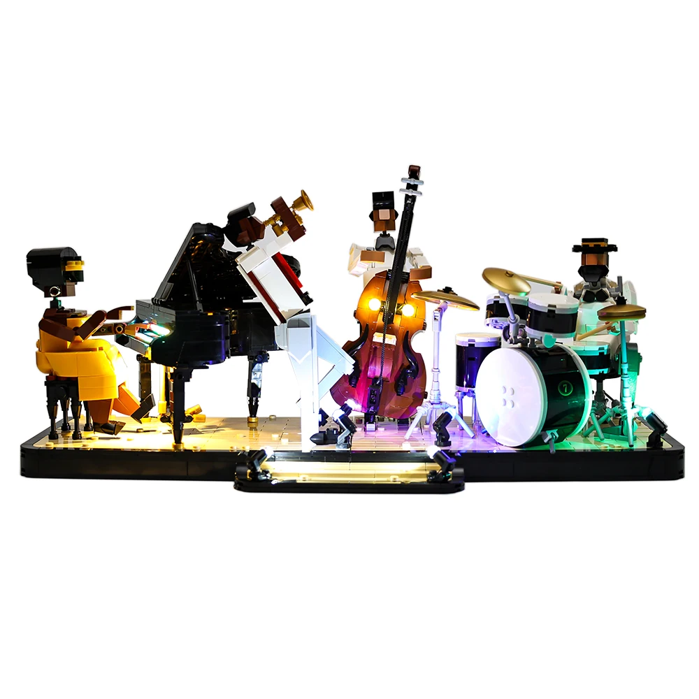 LIGHTAILING LED Light Kit For Jazz Quartet  Set Compatible With legos 21334 - not include legos set