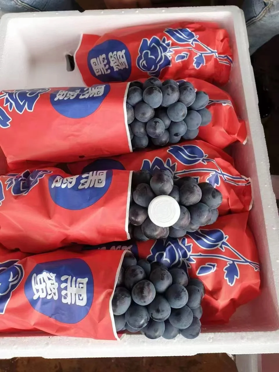 Top selling wholesale fresh black seedless grapes sweet grapes