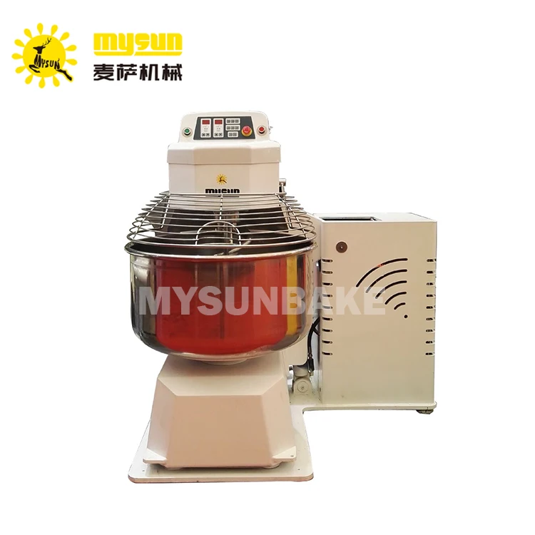 
italy standard 15 25 50 100 kg spiral dough food mixers manufacture from China 