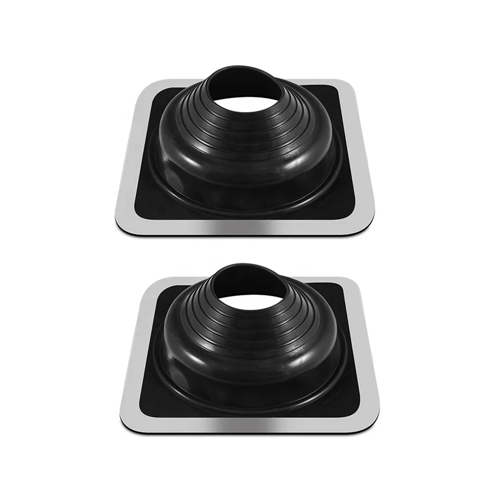 High Quanlity EPDM/SILICONE rubber roof flashing for pipe