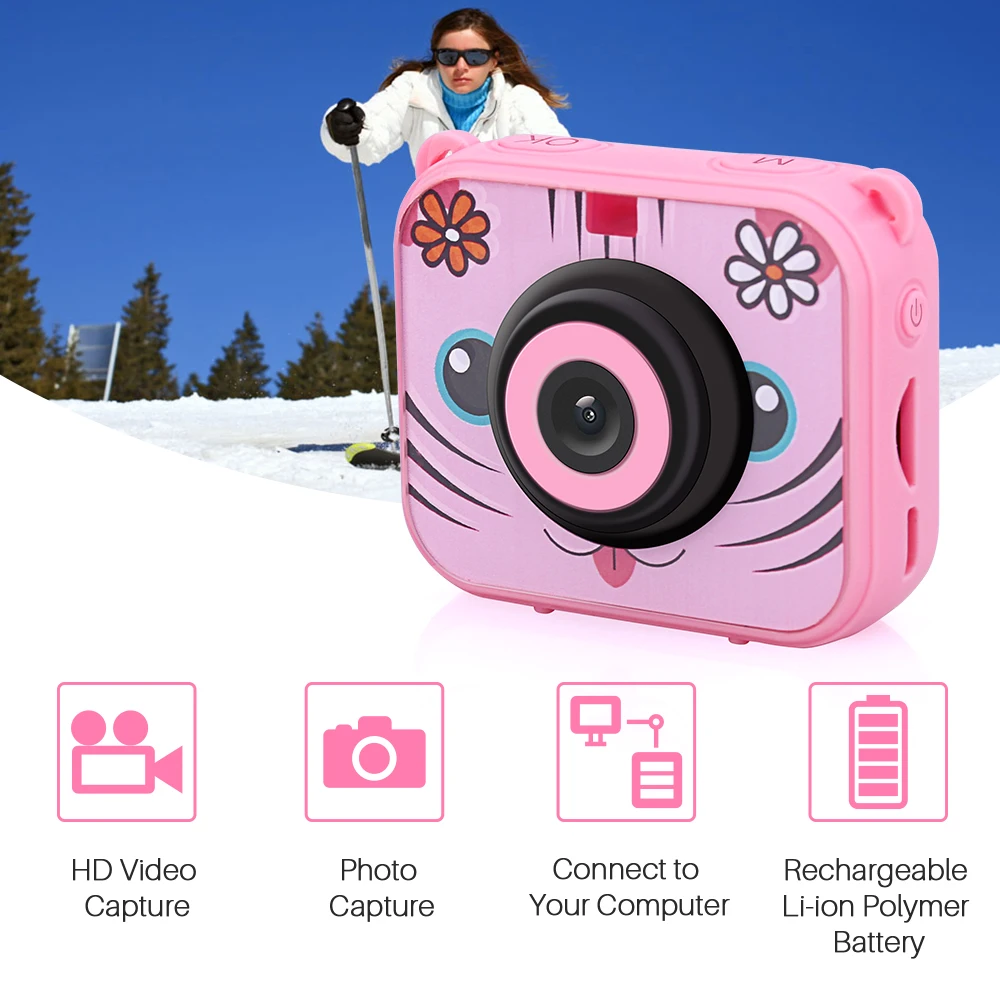 2020 wholesale mini waterproof kids camera sports DV camcorder video camera amazon hot sell digital cameras