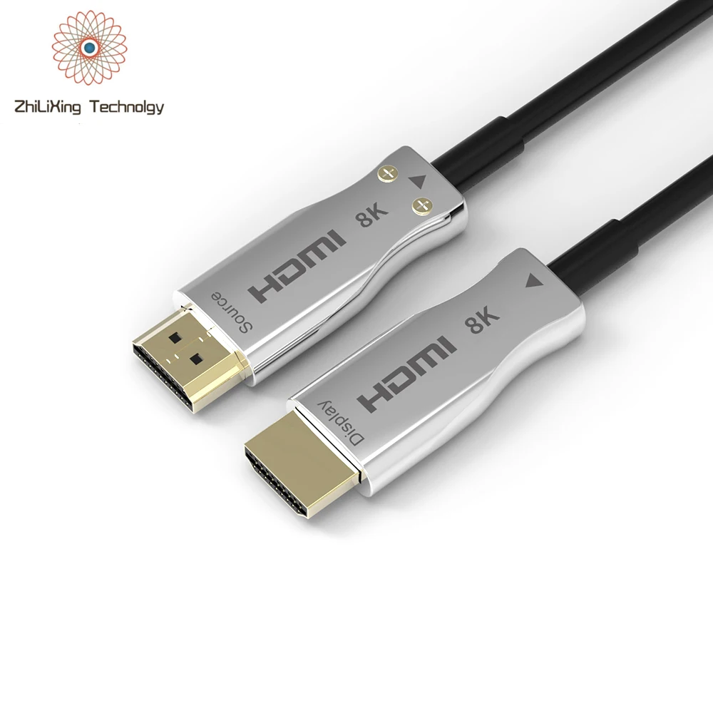 Оптоволоконный кабель HDMI 2,1, поддержка 8K @ 60Hz 4K @ 120Hz 48Gbps, Новое поступление HDMI AOC