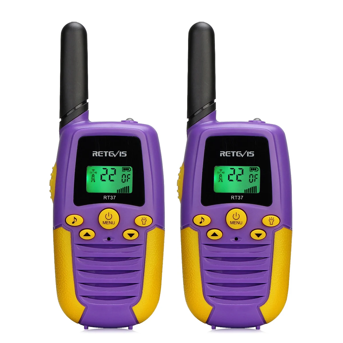 Kids Walkie Talkie Two Ways Radio Toy Walkie Talkie For Kids 3 Miles Range 22 Channels Built In Flash Light
