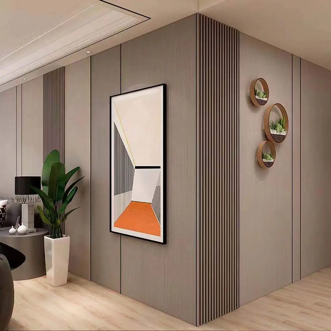 Interior wall decorative panel Quick decoration board Indoor wood and stone decorative panels with patterns