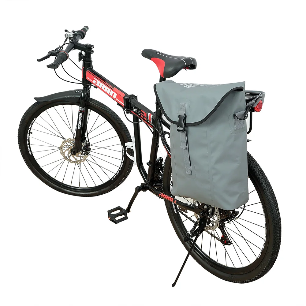 Reize reach 500d ПВХ брезентовый дорожный велосипед сиденье багажник Боковая Сумка велосипед водонепроницаемая сумка