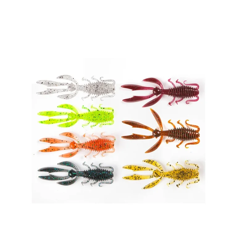 Factory wholesale rock fishing crayfish soft lure