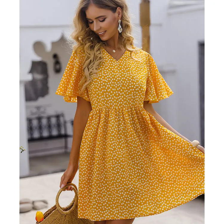 Powerful manufacturers 2020 clothing women,custom women clothing short straight dresses