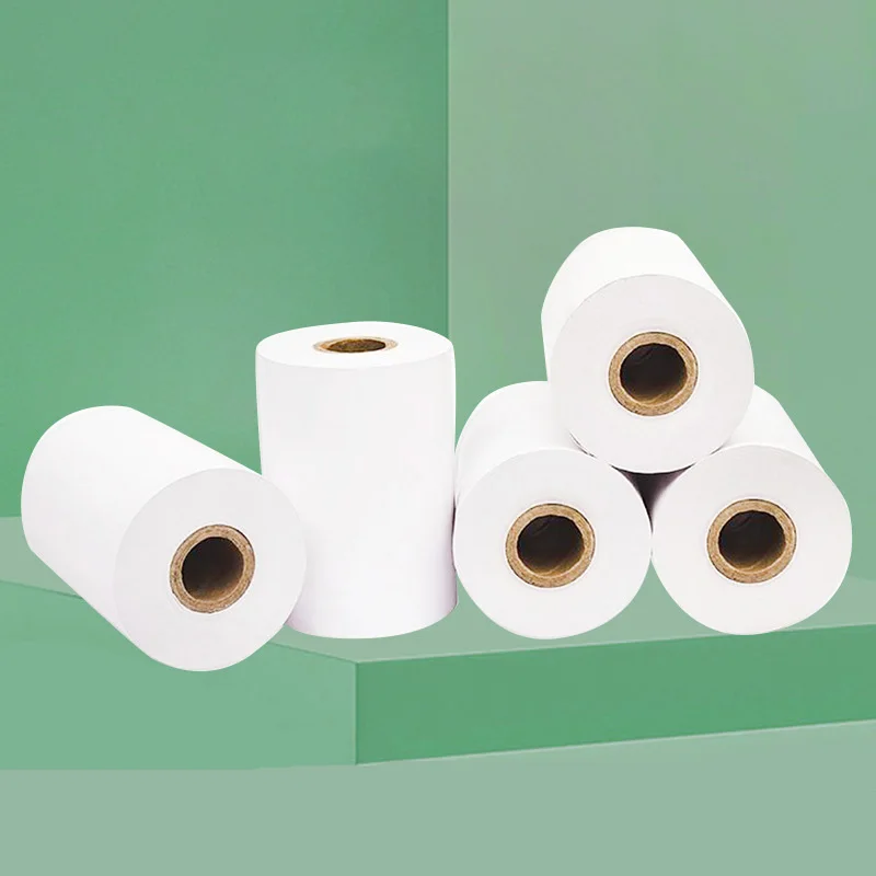 57x40mm/Customized Size Thermal Paper rolls White Thermal Paper Cash Register POS Receipt Paper (50 rolls) thermal tape