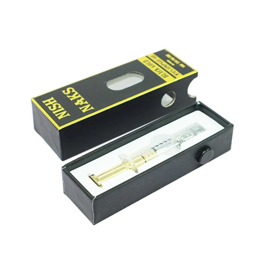 Childproof CR Button Paper Box Syringe Packaging Box Child Resistant Resist Proof Boxes Custom 0.5ml 1ml 2ml 2.25ml 3ml 5ml