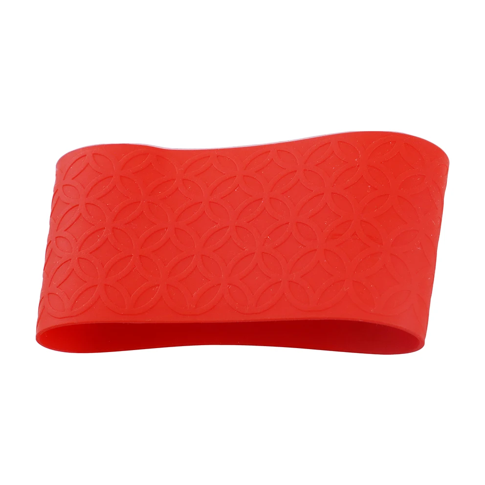 Coffee Cup Holder Reusable Coffee Sleeve Eco-friendly Heat and Anti-slip Silicone Simple Anti Slip Silicone Sleeve