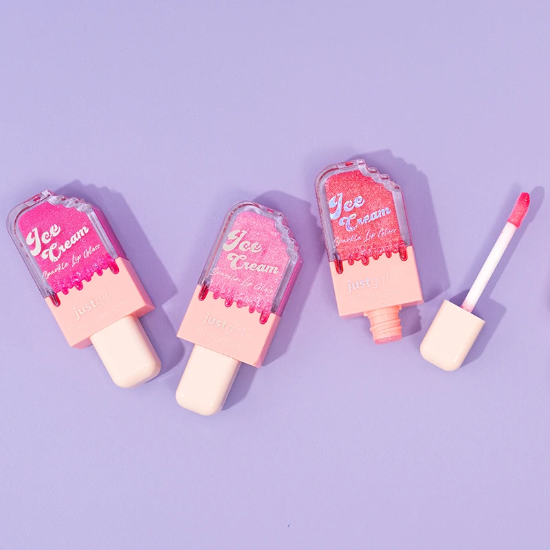 Private Label Children Makeup Vendor Cute Lip Gloss Mini Suitcase for Kid Lipgloss