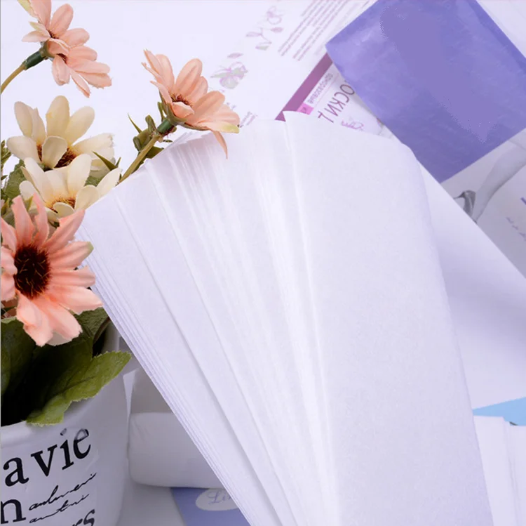 
Custom depilatory wax strips salon hair removal waxing paper no strip wax 