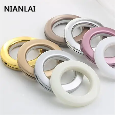Cheap factory price colorful plastic curtain ring for curtain accessories