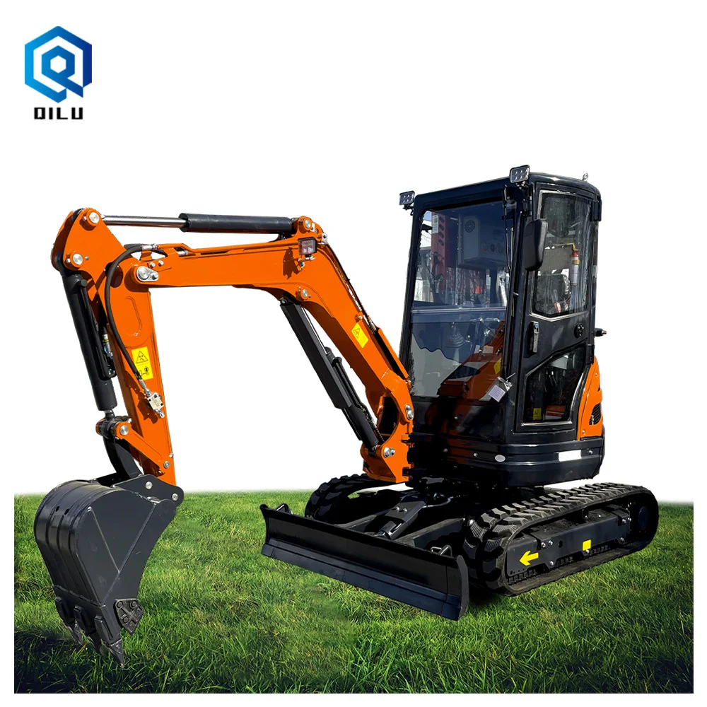 Free shipping door to door micro excavator 2.5 ton 1.7 ton 3 Ton Hydraulic Control Mini Excavator