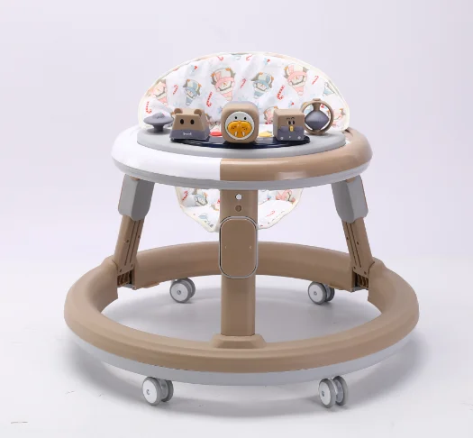 2024 New Children Adjustable Foldable Push Baby Toys Baby Walker stroller with Wheels and Music