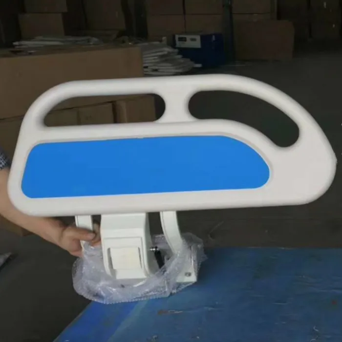 Hospital furnitures bed accessories Hospital bed parts ABS/ PP/PE Bedside rail 2 function hospital health medical care bed