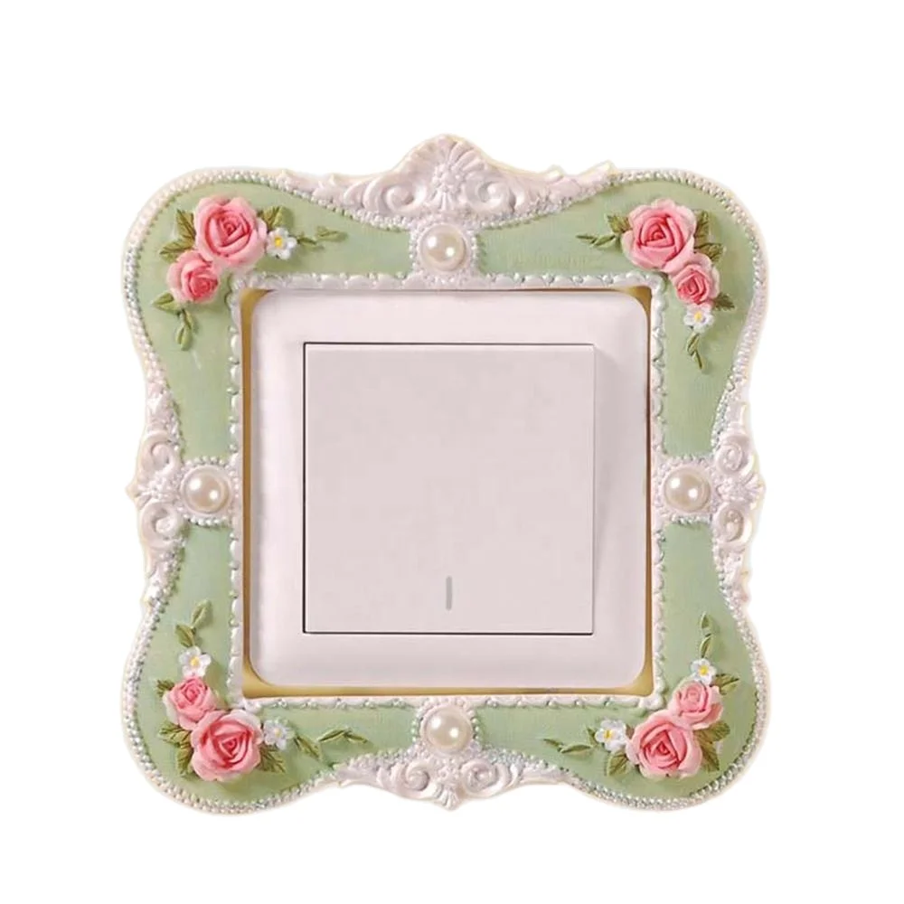 Vintage Resin Decorative Light Switch Cover Plates
