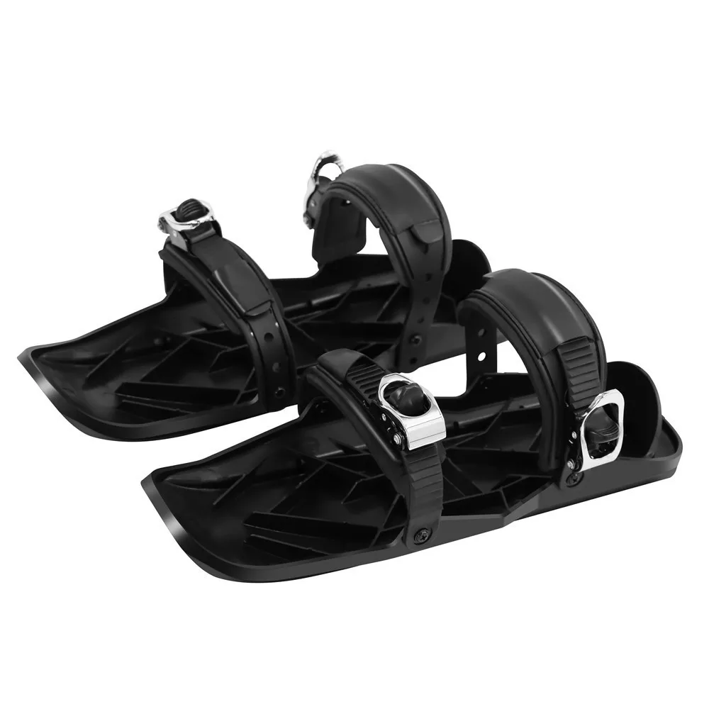Mini short adjustable wearable skis for adults and children Short snowboard winter shoes for easy edge control