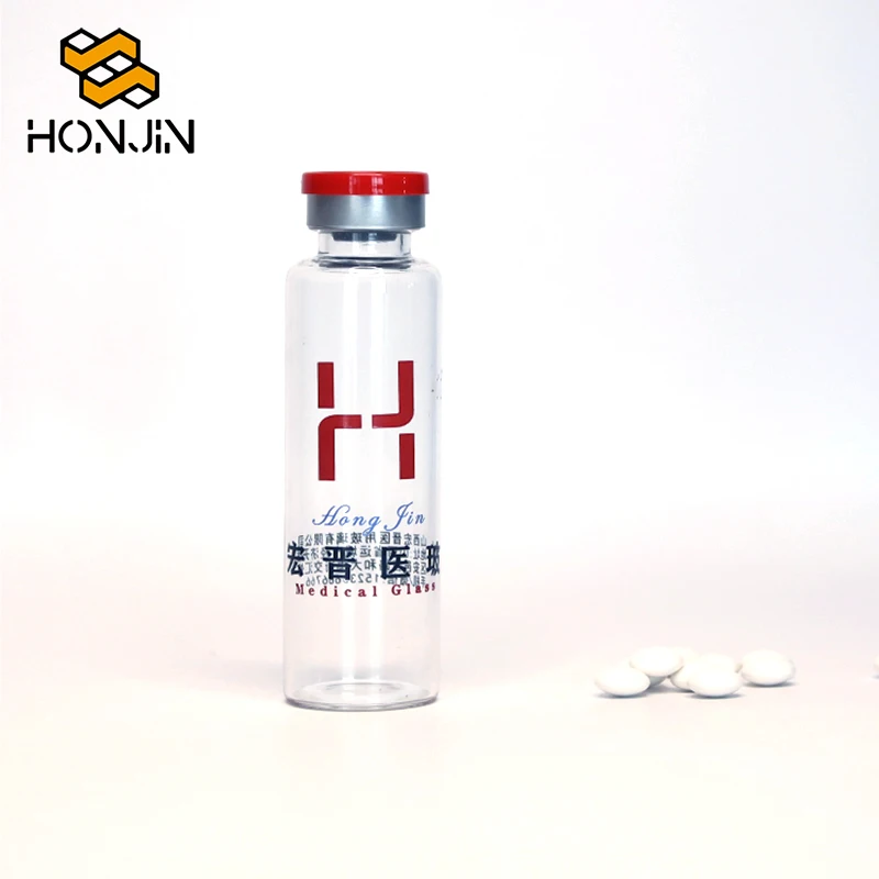 8R 11.5ml ISO Standard Size Round Bottle Vials Injection Vial Glass Bottle 10ml