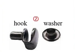 JZ-989HN2-1 Automatic Shoe Lace Hook Button / Buckle Riveting Machine