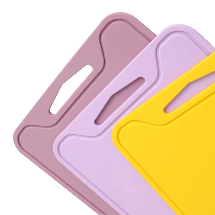 Multi Function Silicone Cutting Board for Fruit and Vegetable Silicone Chopping Board 30*22cm 310G